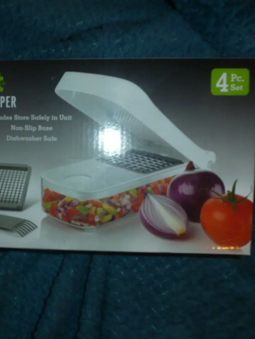 Cuisinart Vegetable & Fruit Chopper – Large & Small Dice – 4.5 Cup Container NEW